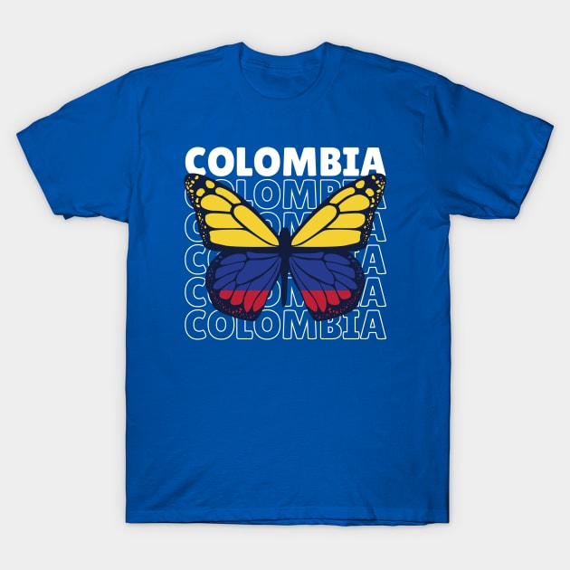 I Love Colombia // Colombian Flag // Colombia Pride T-Shirt by SLAG_Creative